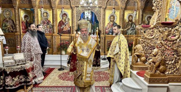 Κυριακή ΙΕ΄ Ματθαίου στον Ιερό Ναό Αγίου Νικολάου Ελευθερουπόλεως