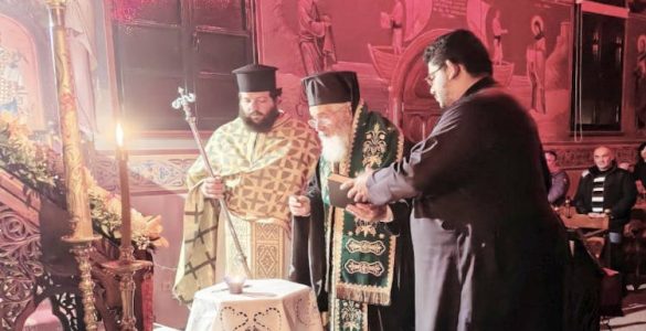 Αγρυπνία Οσίου Εφραίμ του Κατουνακιώτου στη Λέρο