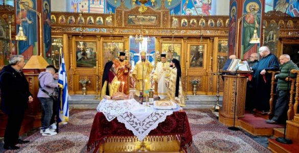 Εορτή Οσίου Θεοδώρου του Στρατηλάτου στο Νέο Σιδηροχώρι Κομοτηνής