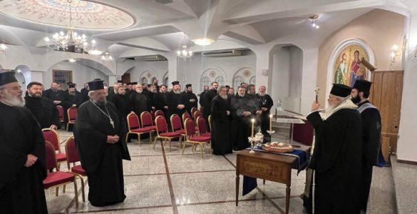 Ιερατική Σύναξη στην Ιερά Μητρόπολη Νεαπόλεως και Σταυρουπόλεως