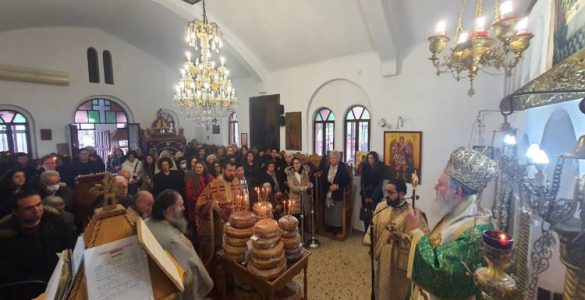 Εορτασμός του Αγίου Βλασίου στα Ψαχνά Ευβοίας