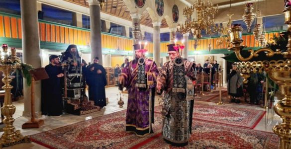 Η πρώτη Θεία Λειτουργία των Προηγιασμένων Τιμίων Δώρων στην Κομοτηνή