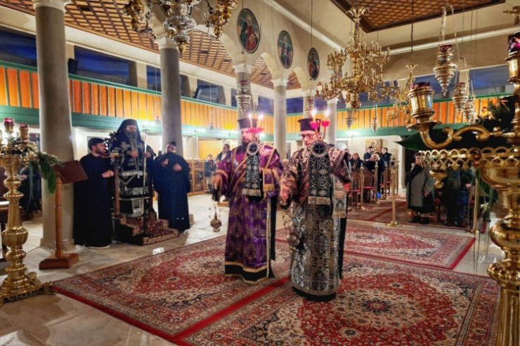 Η πρώτη Θεία Λειτουργία των Προηγιασμένων Τιμίων Δώρων στην Κομοτηνή