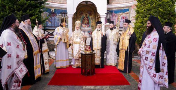 Εγκαίνια του πρώτου Ιερού Παρεκκλησίου προς τιμήν του Οσίου Γερασίμου του Υμνογράφου