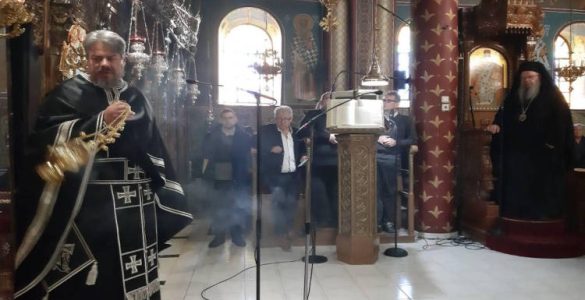 Προηγιασμένη Θεία Λειτουργία στη Χάλκη Λαρίσης