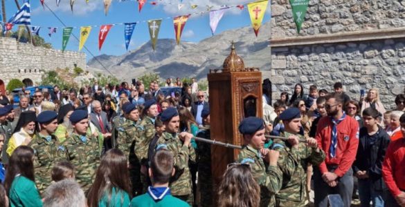 Λαμπρός εορτασμός του Οσίου Σάββα του εν Καλύμνω στο νησί της Καλύμνου