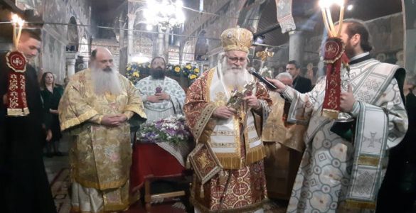 Η εορτή της Σταυροπροσκυνήσεως στη Μητρόπολη Σταγών και Μετεώρων
