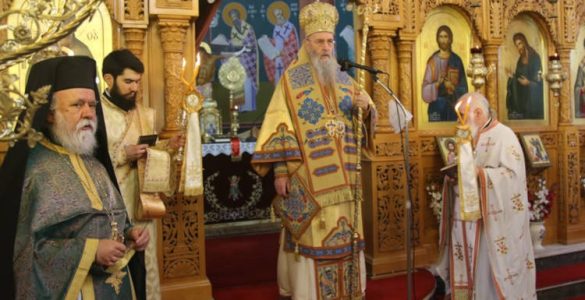 Κυριακή Ε´ Νηστειών στη Μητρόπολη Ναυπάκτου