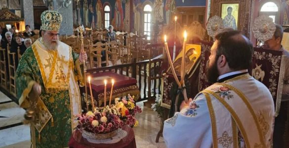 Ταμασού Ησαΐας: Ο Τίμιος Σταυρός μας υπενθυμίζει ότι στόχος είναι η βίωση του Πάθους και της Αναστάσεως του Ιησού Χριστού