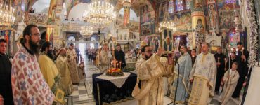 Η Κυριακή της Σταυροπροσκυνήσεως στο Ιερό Προσκύνημα του Οσίου Ιωάννου του Ρώσσου στο Νέο Προκόπι
