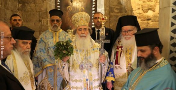 Η Εορτή του Ευαγγελισμού της Θεοτόκου στο προσκύνημα του Ευαγγελισμού στη Ναζαρέτ