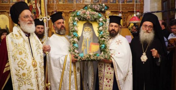 Λαμπρή πανήγυρη του Οσίου Ευμενίου στην Εθιά Αστερουσίων