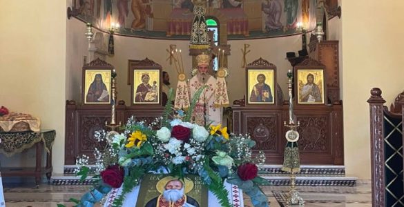 Εορτή Οσίου Ευμενίου του νέου στην γενέτειρα του Οσίου Νικηφόρου του Λεπρού