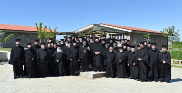 Οι κληρικοί της Ιεράς Μητροπόλεως Μαρωνείας και Κομοτηνής για τη Μονή της Χώρας