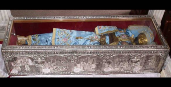 Βρέθηκε το δεξί χέρι του Αγίου Ιωάννου του Ρώσου – Στο Νέο Προκόπι Ευβοίας η υποδοχή