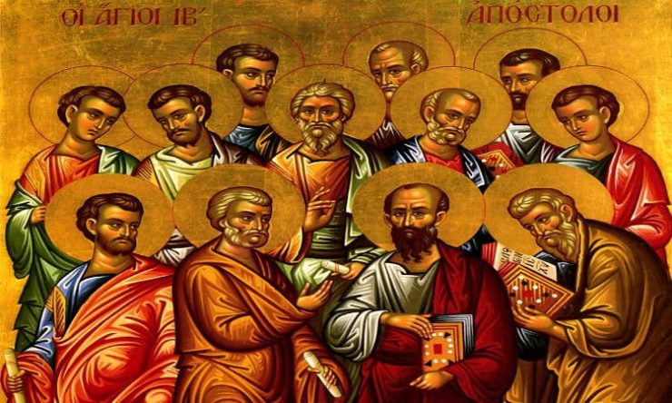 30 Ιουνίου: Σύναξη Αγίων Δώδεκα Αποστόλων
