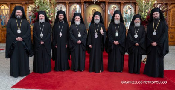 Η Ακολουθία του Μεγάλου Μηνύματος των νέων Χωρεπισκόπων της Αρχιεπισκοπής Αυστραλίας