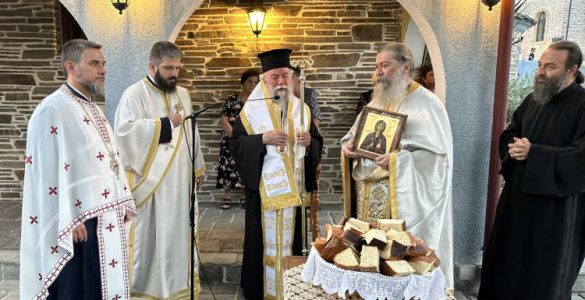 Εορτή της Αγίας Μαρίας της Μαγδαληνής στα Δωμάτια Παγγαίου