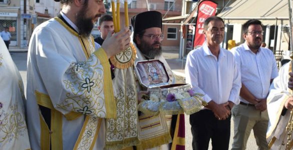 Υποδοχή Ιερού Λειψάνου Αγίου Νικολάου στη Μητρόπολη Μαρωνείας