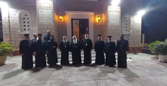 Ο Θηβών Γεώργιος στην Ιερά Μητρόπολη Χαλκίδος