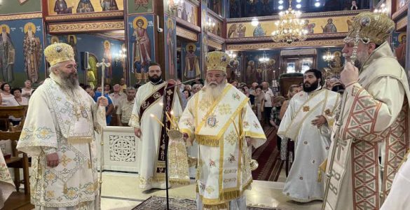 Πολυαρχιερατικό Συλλείτουργο για την εορτή των Αγίων Αναργύρων στη Νέα Ιωνία Αττικής