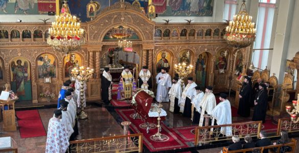 Εξόδιος Ακολουθία μακαριστού Επισκόπου Χριστιανουπόλεως κυρού Παύλου στην Αδελαΐδα
