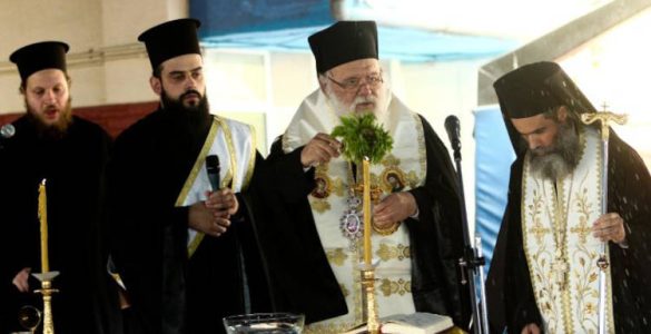 Ο Αρχιεπίσκοπος στα Εκπαιδευτήρια «Η Θεομήτωρ» για τον αγιασμό με αφορμή την έναρξη της νέας ακαδημαϊκής χρονιάς