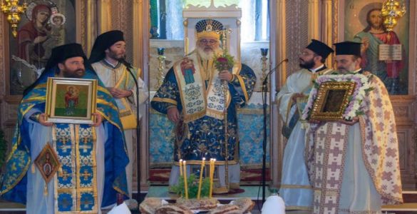 Εορτασμός της Παναγίας της Παλιουριώτισσας και της Αγίας Θέκλας στο Παλιούρι Έβρου