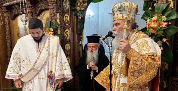 Χειροτονία Διακόνου στο Κολυμβάρι Χανίων