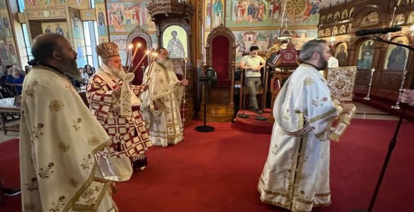 Κυριακή Α´ Λουκά στην Ιερά Μονή Αγίου Γεωργίου Κοντού Λάρνακας
