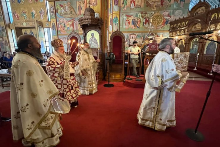 Κυριακή Α´ Λουκά στην Ιερά Μονή Αγίου Γεωργίου Κοντού Λάρνακας