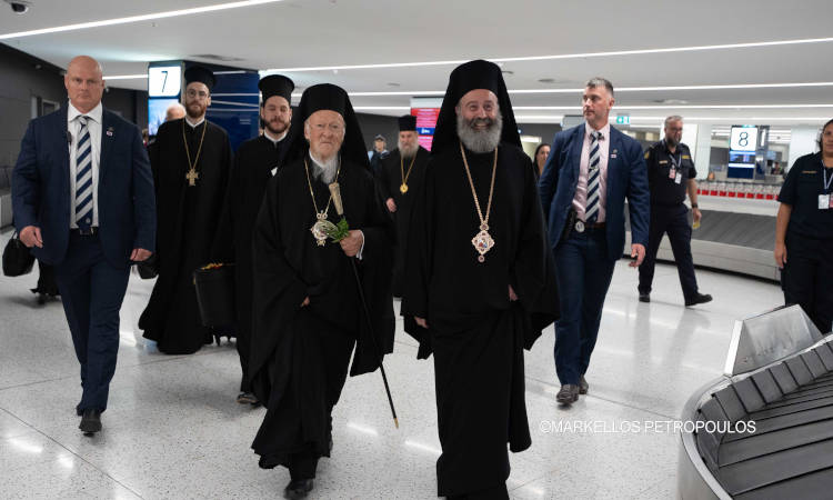 Μεγαλειώδης υποδοχή του Οικουμενικού Πατριάρχου στο Σύδνεϋ