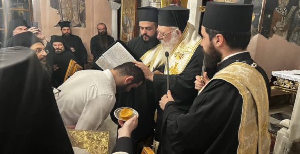 Ακολουθία ρασοευχής από τον Αρχιεπίσκοπο