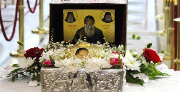 Υποδοχή Τιμίας Κάρας Οσίου Δαυίδ Γέροντος στην Άρτα