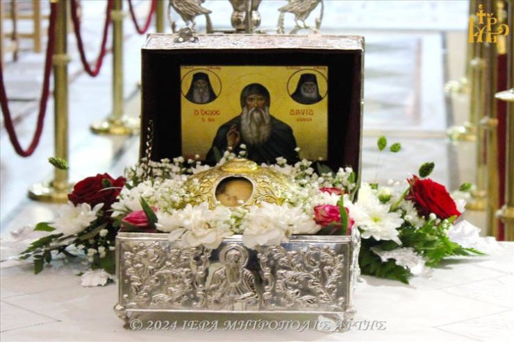 Υποδοχή Τιμίας Κάρας Οσίου Δαυίδ Γέροντος στην Άρτα