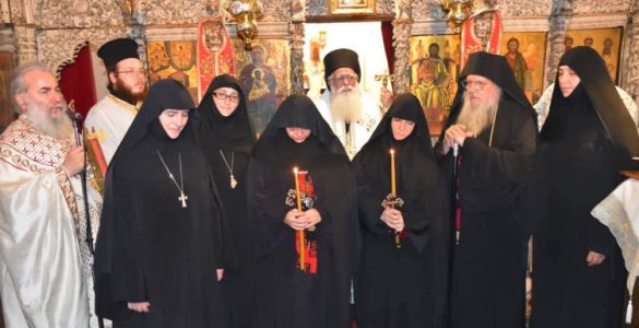 Κουρά Μεγαλόσχημων Μοναχών στην Παναγία Λαμπηδόνα