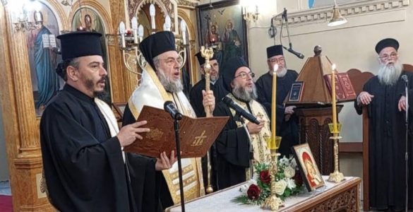 Ιερατική Σύναξη στην Ιερά Μητρόπολη Γόρτυνος και Μεγαλοπόλεως