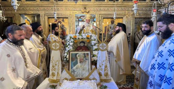 Μνημόσυνο για τον Αρχιεπίσκοπο Χριστόδουλο στην Κέρκυρα