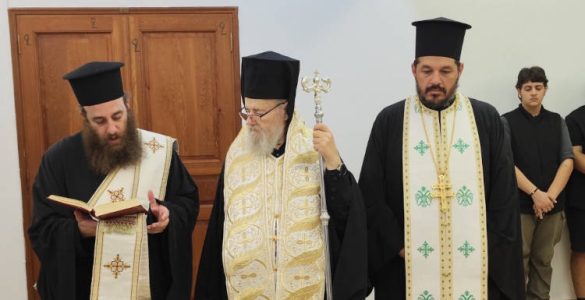 Αγιασμός και απονομή πτυχίων στην σχολή βυζαντινής Μουσικής της Μητροπόλεως Κυδωνίας