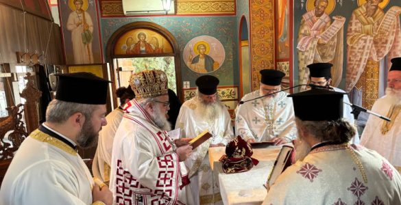 Εγκαίνια Παρεκκλησίου Αγίου Θεράποντος στη Λάρνακα