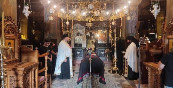 Εκοιμήθη η μοναχή Θεολογία αδελφή της Ιεράς Μονής Παναγίας Φανερωμένης Χιλιομοδίου
