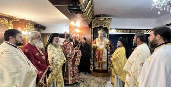 Η εορτή του Αγίου Νεομάρτυρος Ιωάννου του Μονεμβασιώτου στη Λάρισα