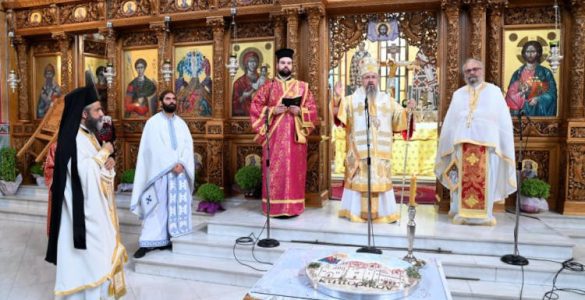Ο Λευκάδος Θεόφιλος στο Μοσχάτο