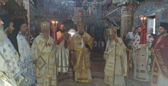 Πάνδημος εορτασμός του Αγίου Ιγνατίου (Αγαλιανού) στην Ιερά Μονή Λειμώνος