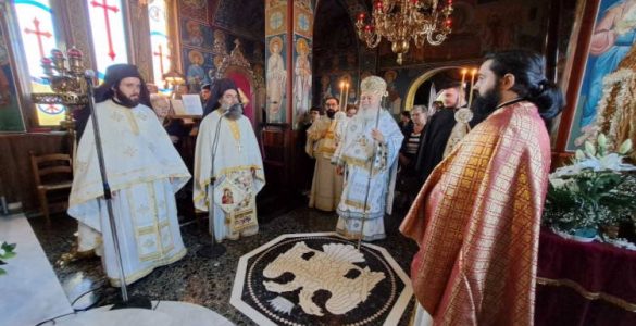 Πανηγύρισε η Ιερά Μονή Γοργοεπηκόου Ψαχνών Ευβοίας