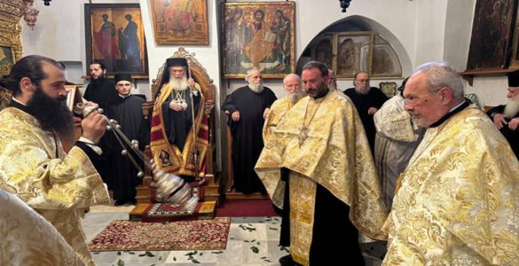 Η Εορτή της Αγίας Πρωτομάρτυρος Θέκλης στο Πατριαρχείο Ιεροσολύμων