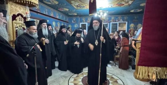 Μέγας Δισαρχιερατικός Εσπερινός Αγίου Κυπριανού στο Ηράκλειο Αττικής