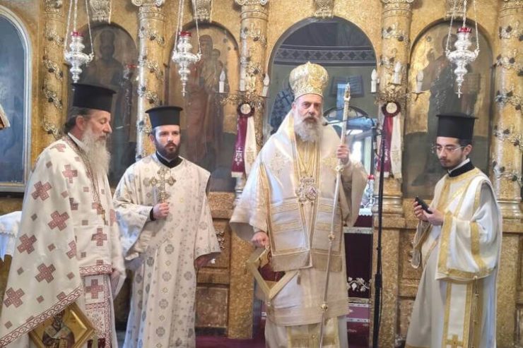 Κυριακή των Αγίων Πατέρων στη Μητρόπολη Θεσσαλιώτιδος
