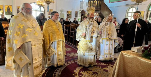 Εορτασμός Αγίας Μεγαλομάρτυρος Αικατερίνης στο Μετόχι της Ιεράς Μονής Σινά στη Λευκωσία