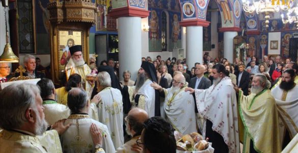 Πανηγυρικός Εσπερινός Παμμεγίστων Ταξιαρχών στην Άρτα